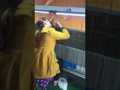 650 دورة في الدقيقة 10240 الخطافات Airjet Rapier آلة جاكارد الإلكترونية عالية السرعة