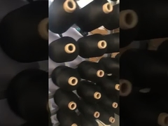 خيط البوليستر المعاد تدويره ذو مرونة عالية 140d خيط البوليستر المحب للبيئة